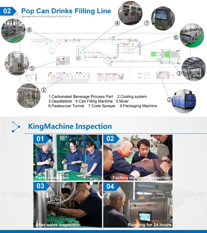 Plastic Can Juice and Carbonated Drink Canning Machine