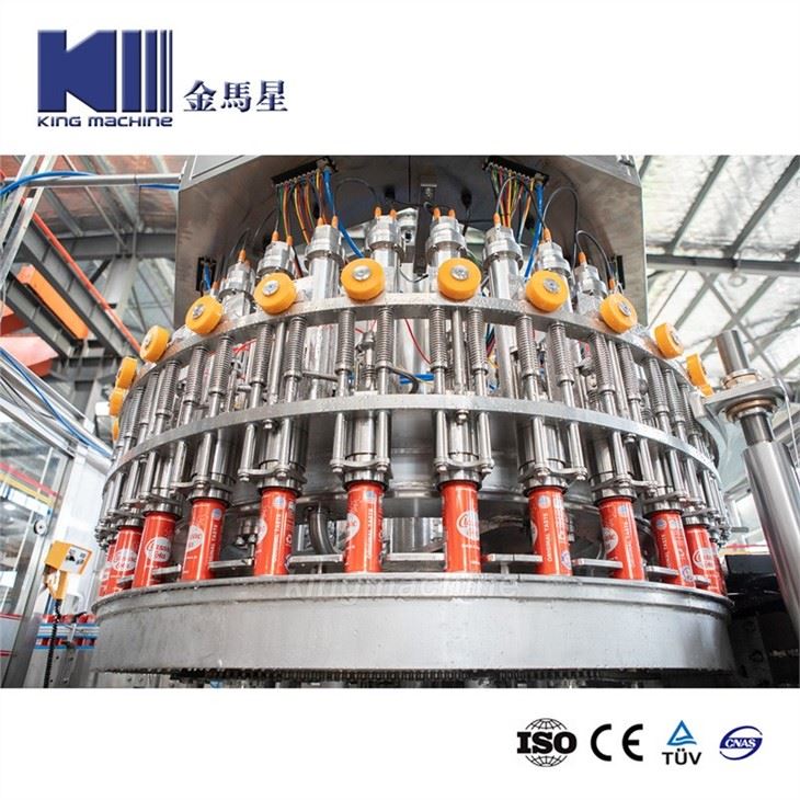 Automatic 2000-30000 Cans Per Hour Aluminum Can Carbonated Beverage Filling Sealing Machine