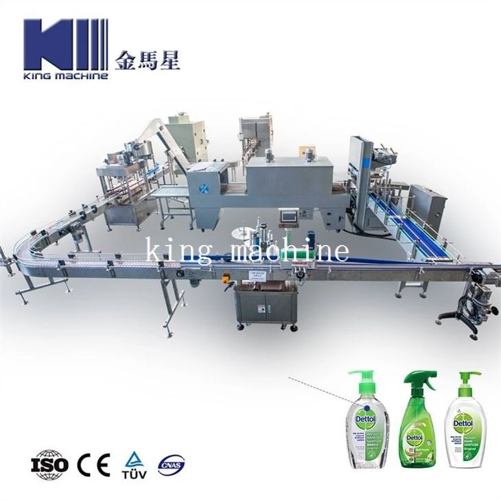 Sanitizer Filling Line