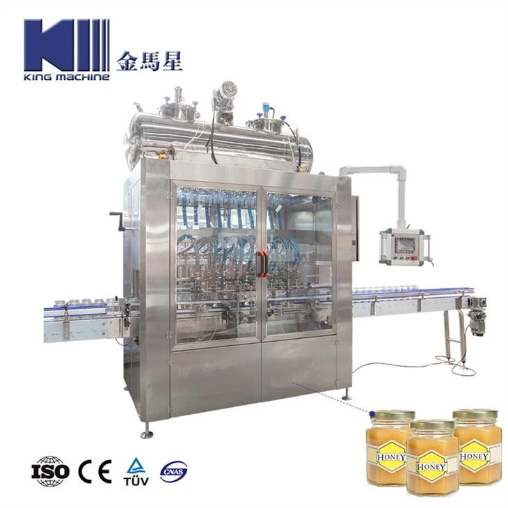 Otomatik Piston Manje siwo myèl boutèy boutèy keratin likid ranpli machin